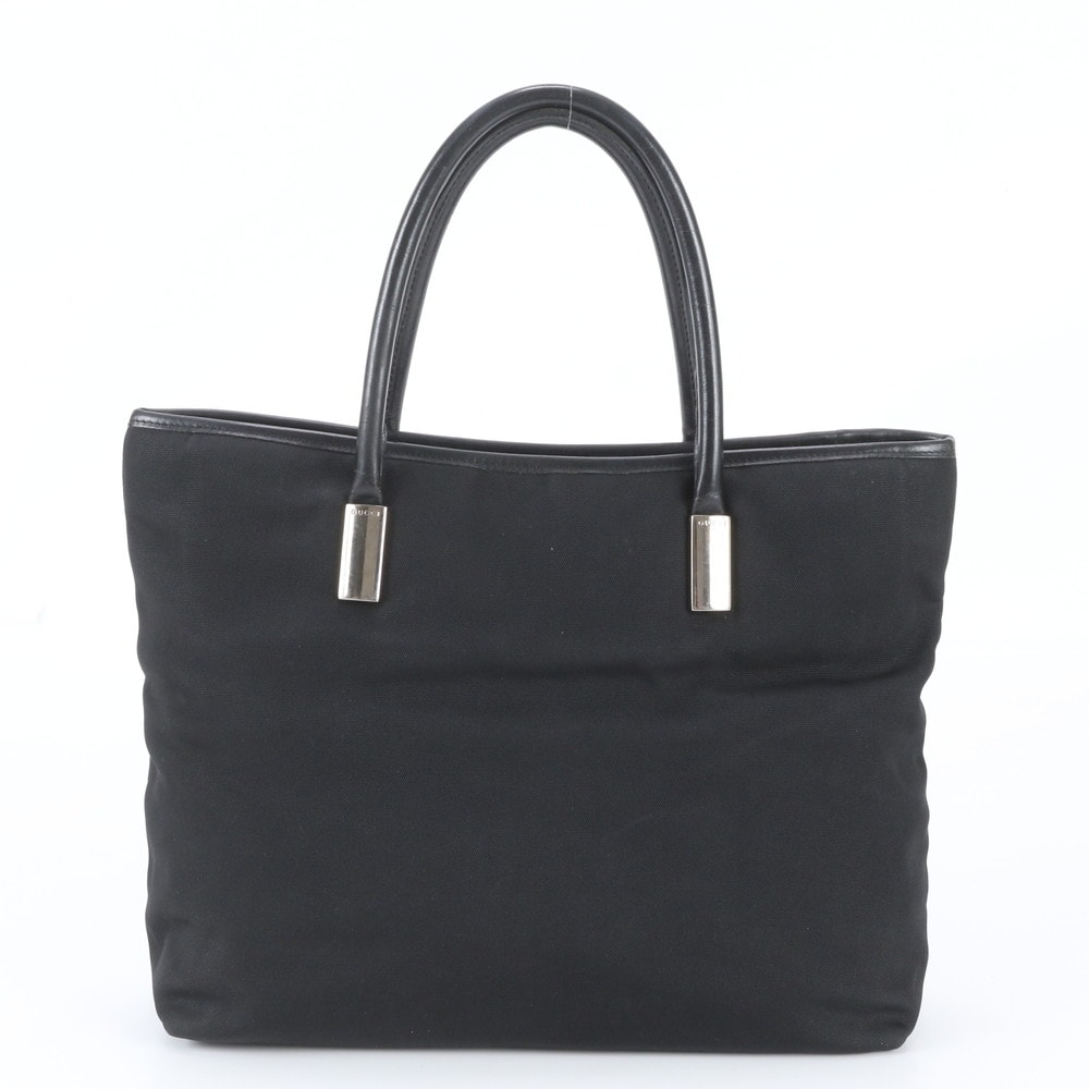 ■美品 グッチ002 2123 トート バッグ レザー×ナイロン