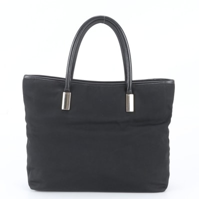 ■美品 グッチ002 2123 トート バッグ レザー×ナイロン