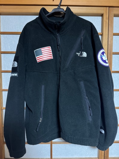 Supreme x The North Face Polartec Fleece Jacket "Black"