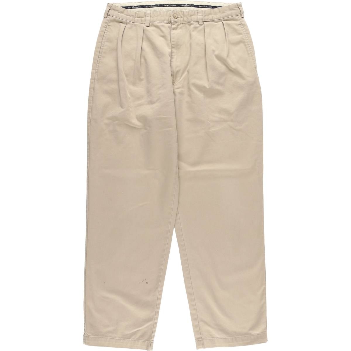 古着 ラルフローレン Ralph Lauren Polo Ralph Lauren ツータック チノパンツ メンズw34相当/eaa532151