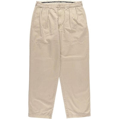 古着 ラルフローレン Ralph Lauren Polo Ralph Lauren ツータック チノパンツ メンズw34相当/eaa532151