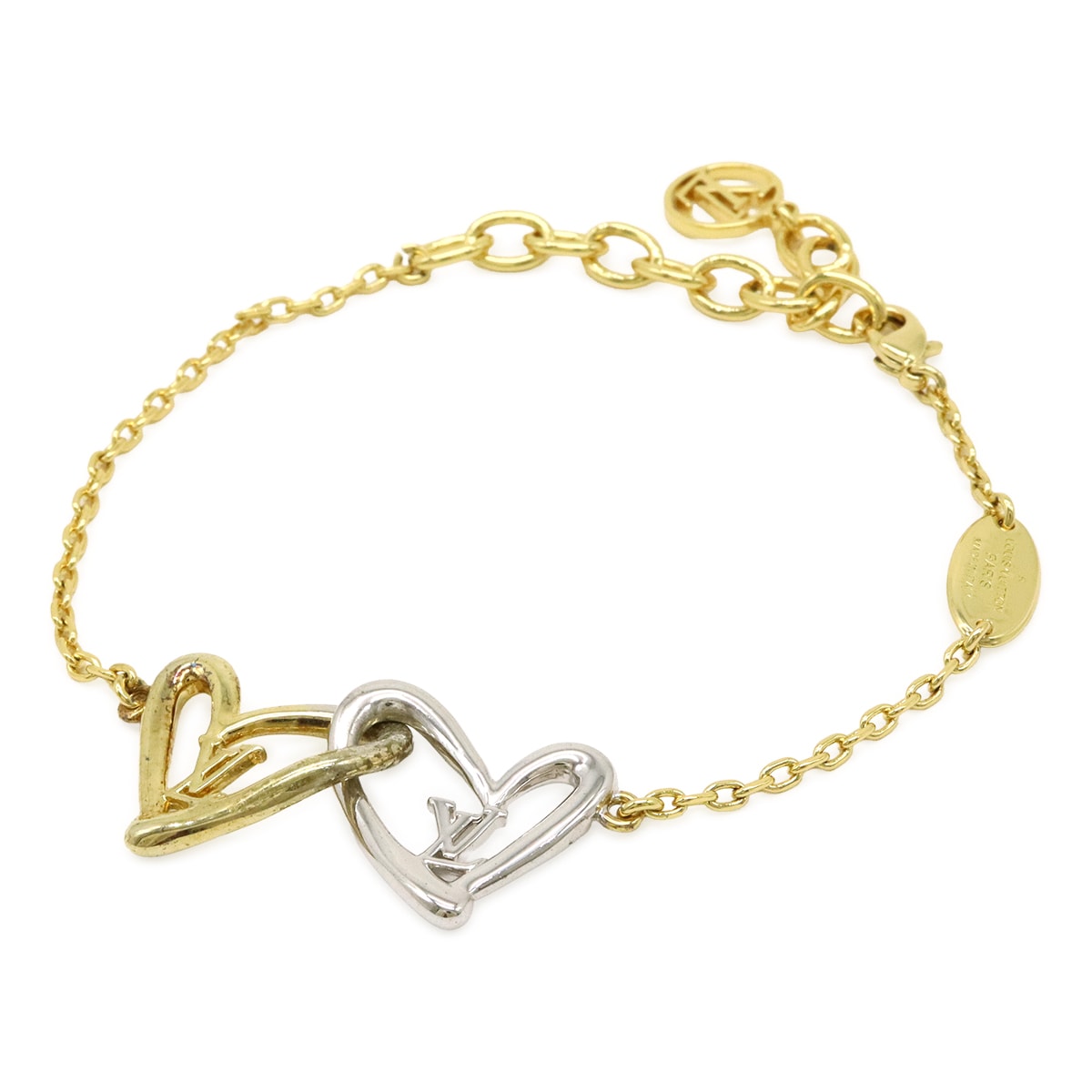 ルイ・ヴィトンブラスレ ハート フォーリンラブM00466 ブレスレット