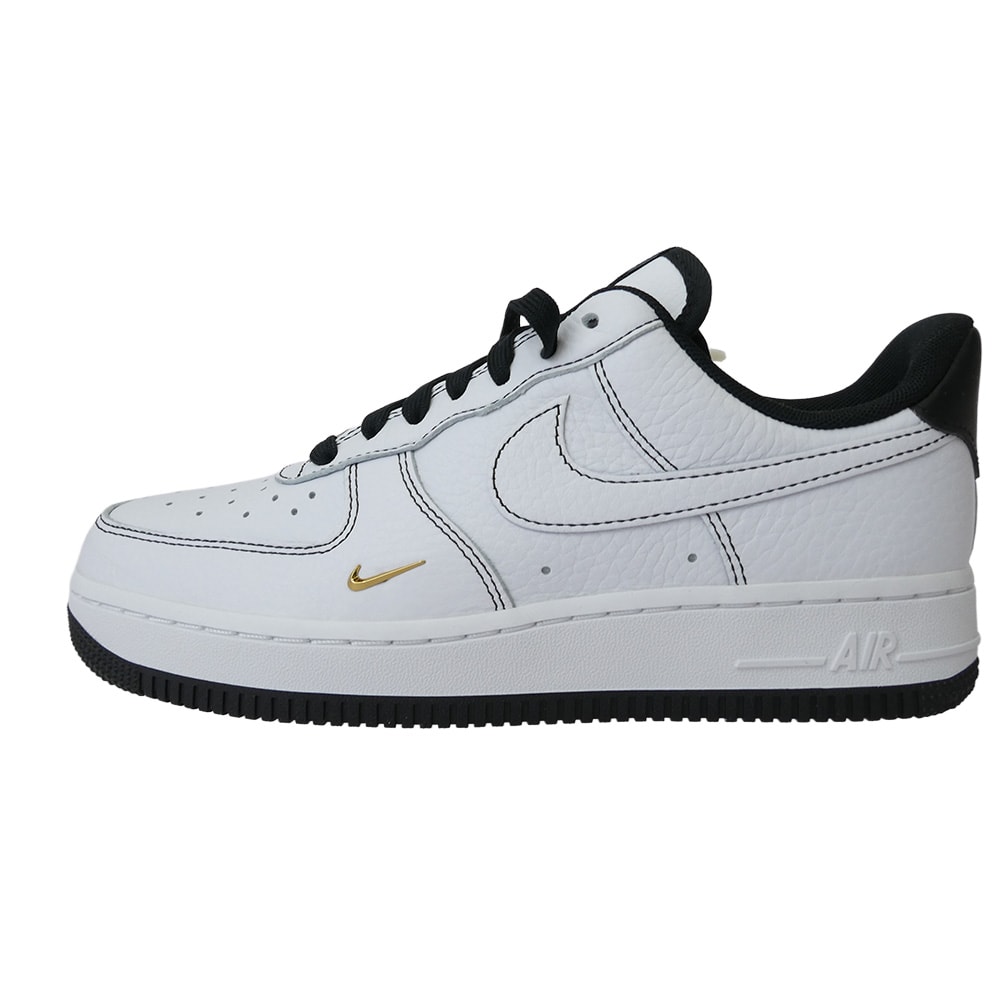 NIKE ナイキ スニーカー IB6543-101 Women's Air Force 1 07 Mini Jewel White Metallic エアフォースワン スニーカー ホワイト系 ブラック系 24.0cm【新古品】【未使用】【中古】