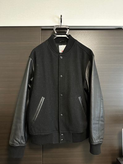 Supreme Motion Logo Varsity Jacket "Black"