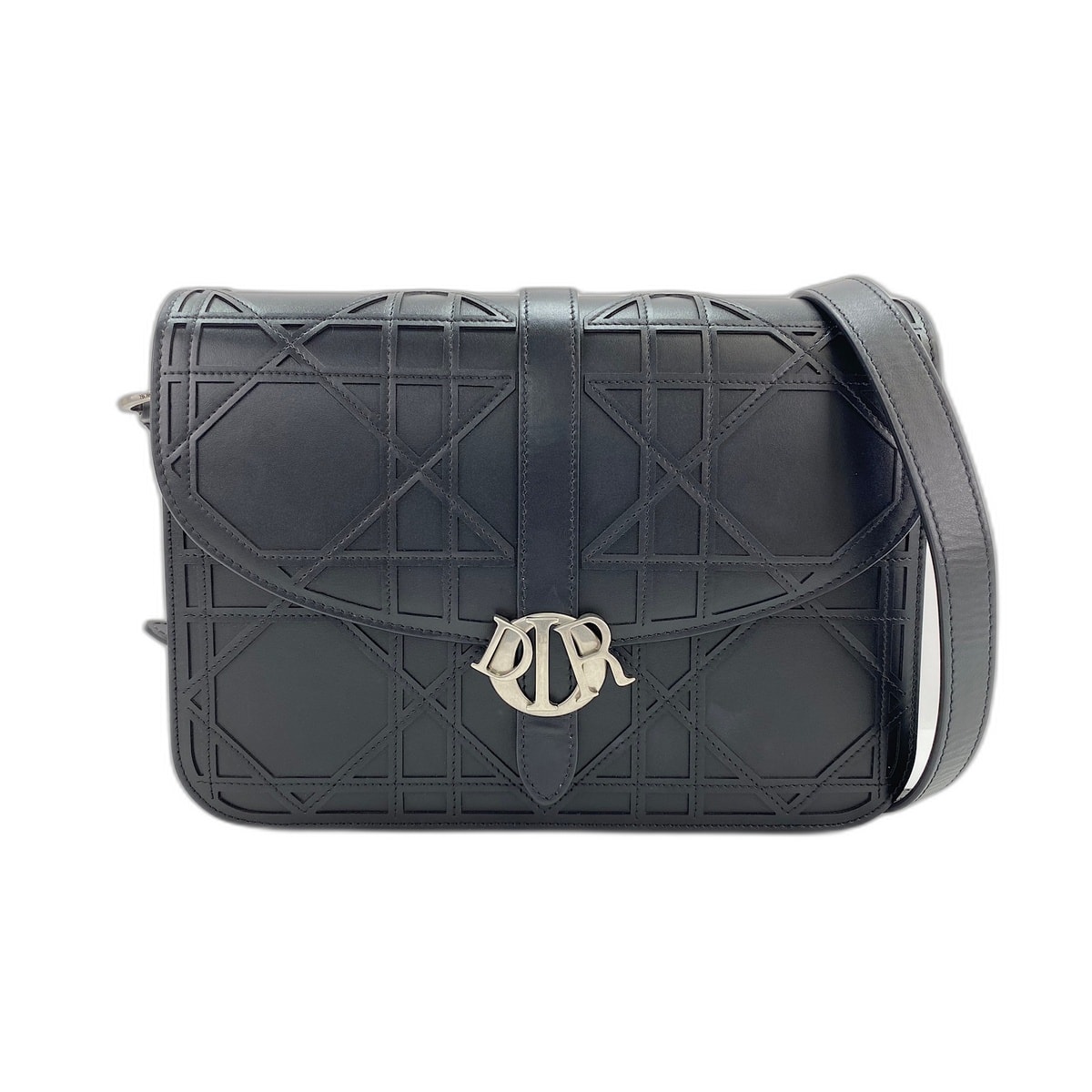 ディオール Dior レザー カナージュコスモ ショルダーバッグ【中古】