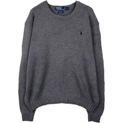 古着 ラルフローレン Ralph Lauren POLO by Ralph Lauren コットンニットセーター メンズL相当/eaa637290