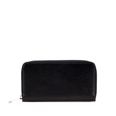 ルイ ヴィトン エピ ジッピーウォレット ラウンドファスナー 長財布 M60072 ブラック レザー レディース LOUIS VUITTON 【中古】