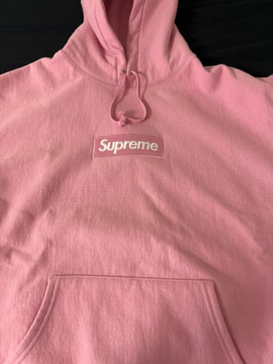 Supreme Box Logo Hooded Sweatshirt "Pink" (24FW)