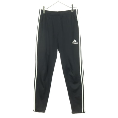 adidas アディダス ワンポイントロゴ トラックパンツ M ブラック