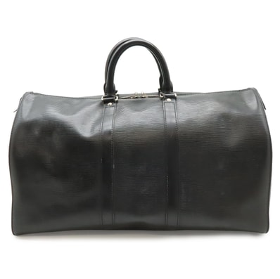 ルイ・ヴィトンキーポル45 エピ M59152 ボストンバッグ ユニセックス