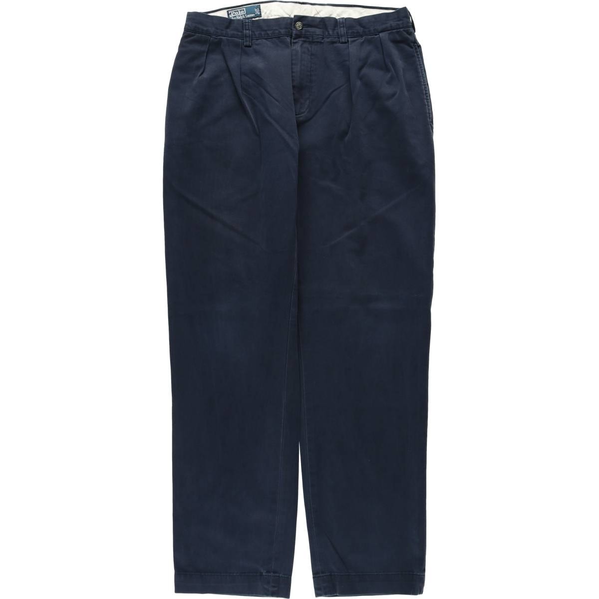 古着 ラルフローレン Ralph Lauren POLO by Ralph Lauren ETHAN PANT ツータック チノパンツ メンズw34相当/eaa634950