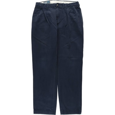 古着 ラルフローレン Ralph Lauren POLO by Ralph Lauren ETHAN PANT ツータック チノパンツ メンズw34相当/eaa634950