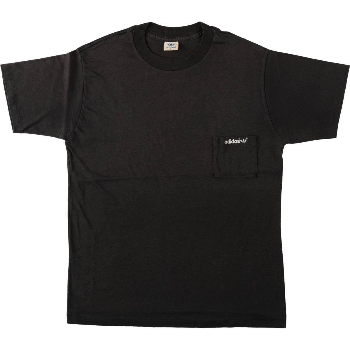 古着 80年代 アディダス adidas ロゴプリントTシャツ USA製 メンズL相当 ヴィンテージ/eaa672758