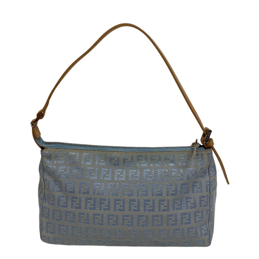 フェンディ FENDI ショルダーバッグ ズッキーノ アクセサリーポーチ ブルー