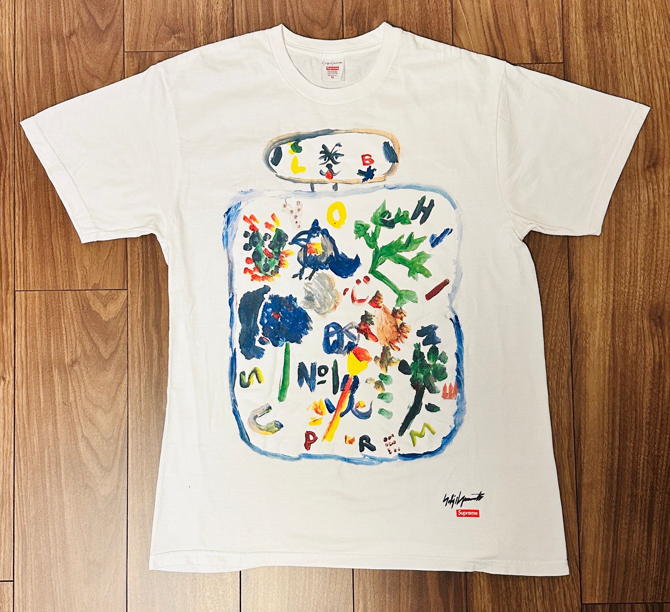 Supreme / Yohji Yamamoto Paint Tee "White"