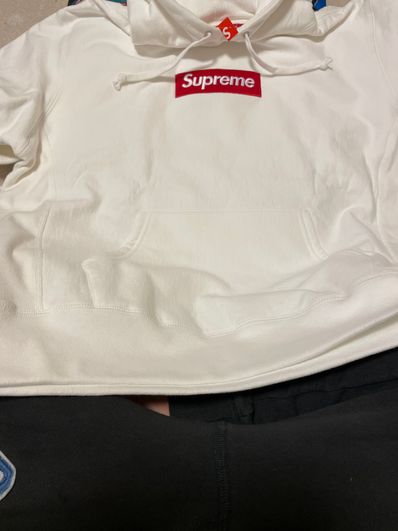 Supreme Box Logo Hooded Sweatshirt "White" (21FW)