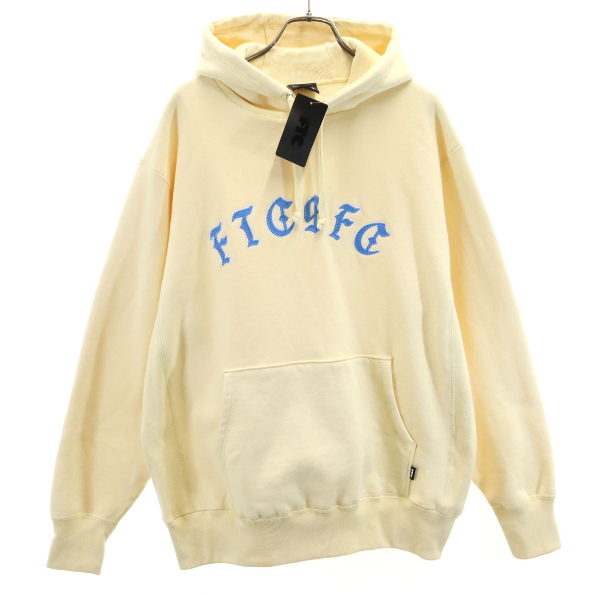 未使用 FTC エフティーシー 長袖 スウェットパーカー M クリーム 裏起毛