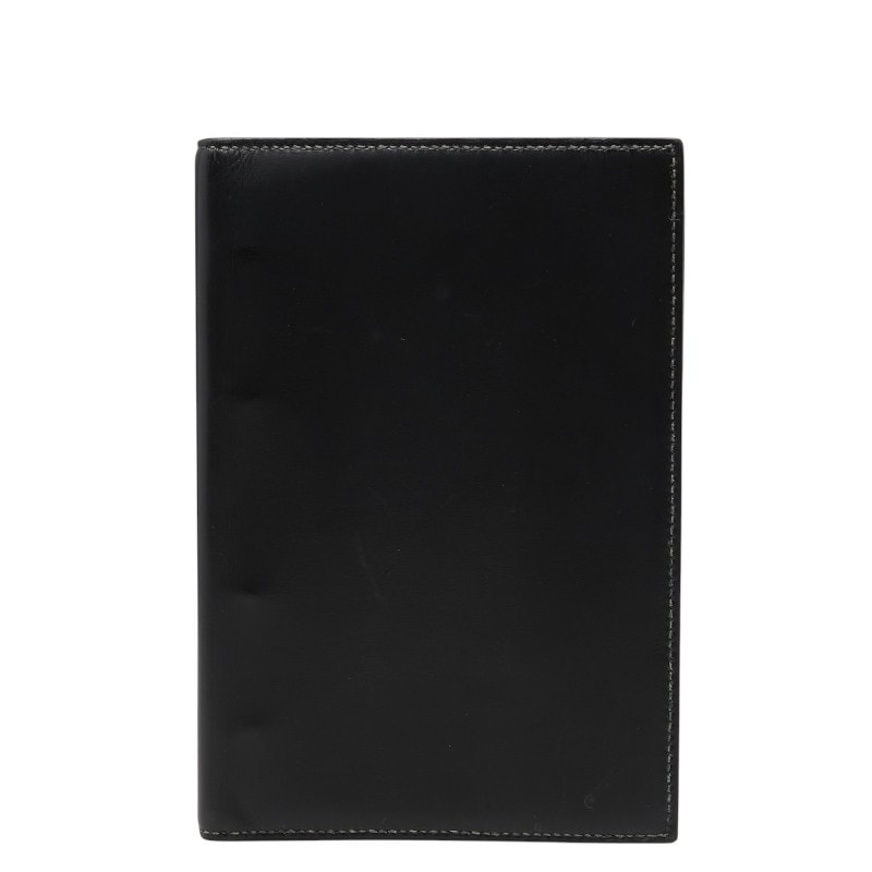 エルメス - システム手帳 手帳カバー ブラック レザー レディース HERMES 【中古】