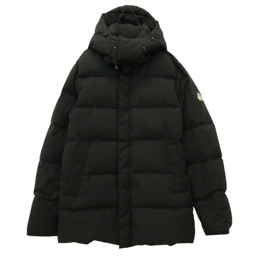 Pyrenex ピレネックス HMK010 Belfort Jacket ベルフォート ミドル丈 フーデッド ダウンジャケット ブラック系 M【中古】