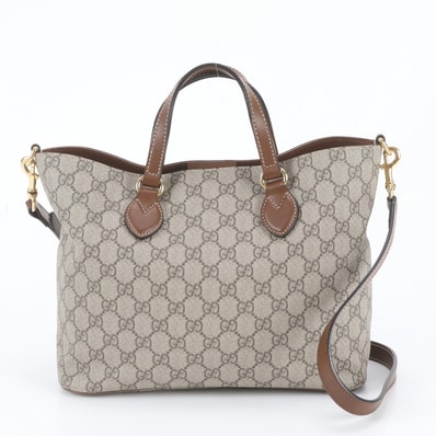 ■美品 グッチ GGスプリーム 473887 ショルダーバッグ