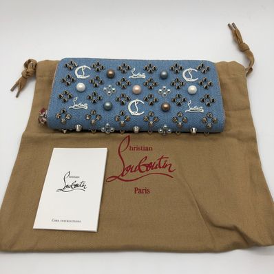 Christian Louboutin Panettone Wallet "Blue"