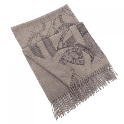 エルメス HERMES カヴァルカドゥール・エスキス H394838T MUFFLER