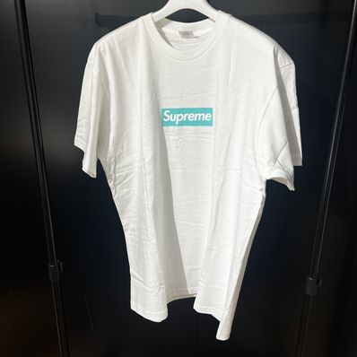 Supreme / Tiffany & Co. Box Logo Tee "White"