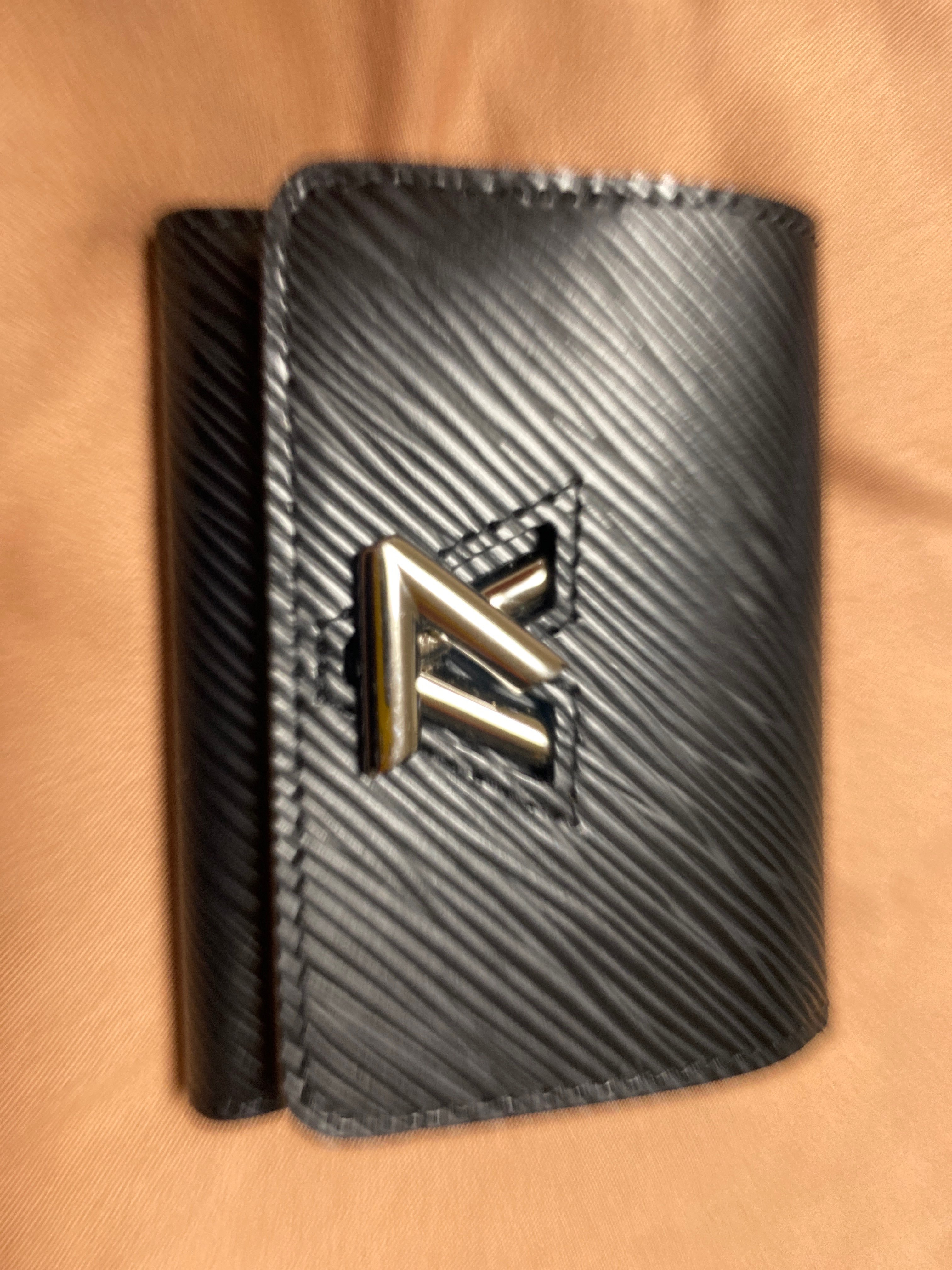Louis Vuitton Epi Twist XS Wallet "Noir"