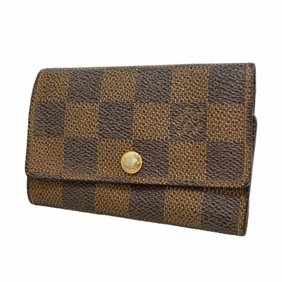 ★SALE【6he5058】ルイヴィトン キーケース ダミエ ミュルティクレ6 N62630 エベヌ【中古】メンズ レディース ユニセックス