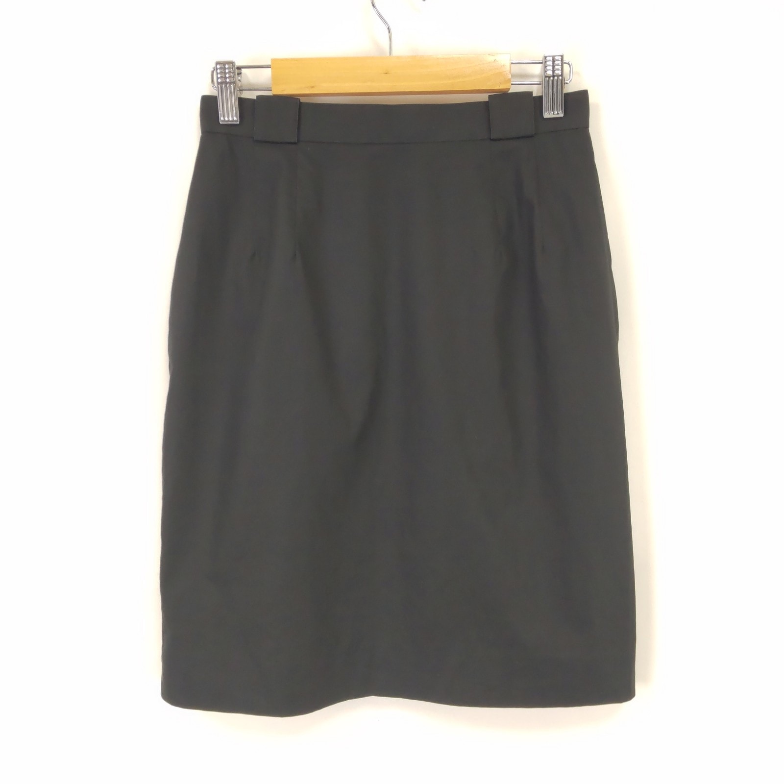 美品/80s-90s/Vintage★Christian Dior【クリスチャンディオール】 タイトスカート/ひざ丈 【L/黒/】日本正規代理店タグ/skirt◆BJ016-b