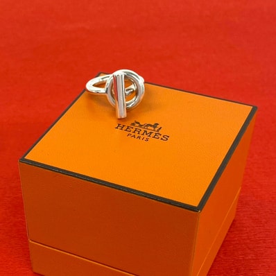 HERMES エルメス エシャぺ シルバー925 リング・指輪 13号 シルバー
27933