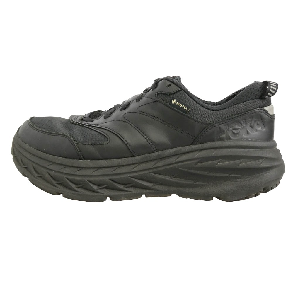 HOKA ONE ONE ホカ オネオネ 11129973 BBLC U BONDI L GTX GORE TEX ゴアテックス ボンダイ ローカットスニーカー ブラック系 27.5cm【中古】