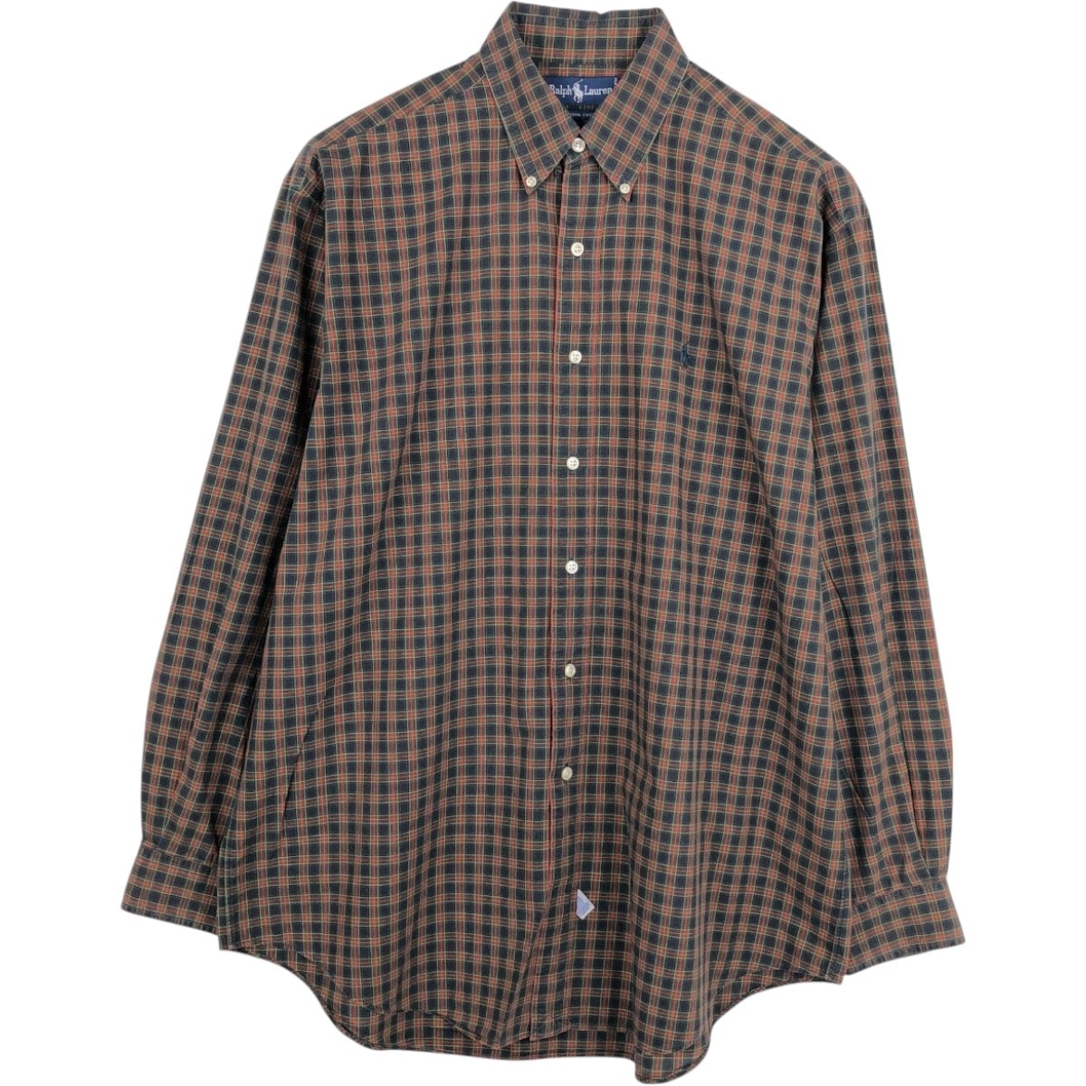 古着 ラルフローレン Ralph Lauren 長袖 ボタンダウンチェックシャツ メンズL相当/eaa675382