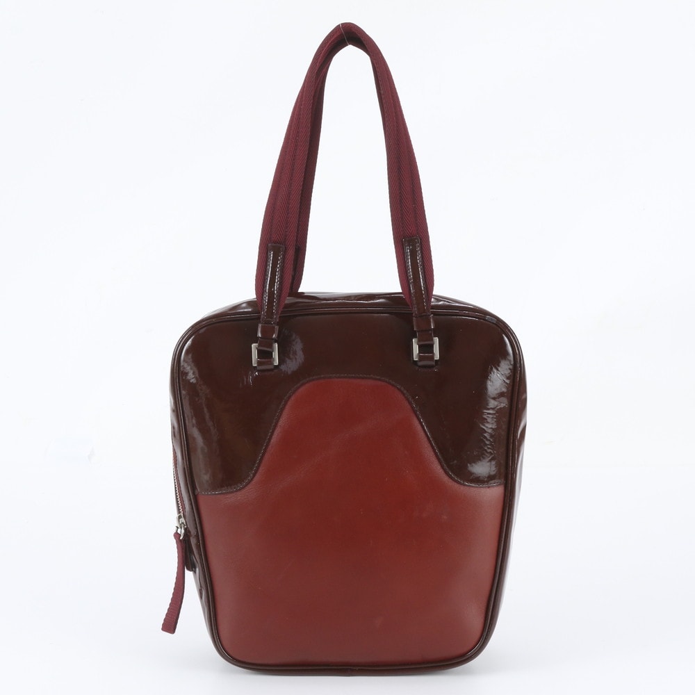 ■美品 プラダ トート バッグ レザー