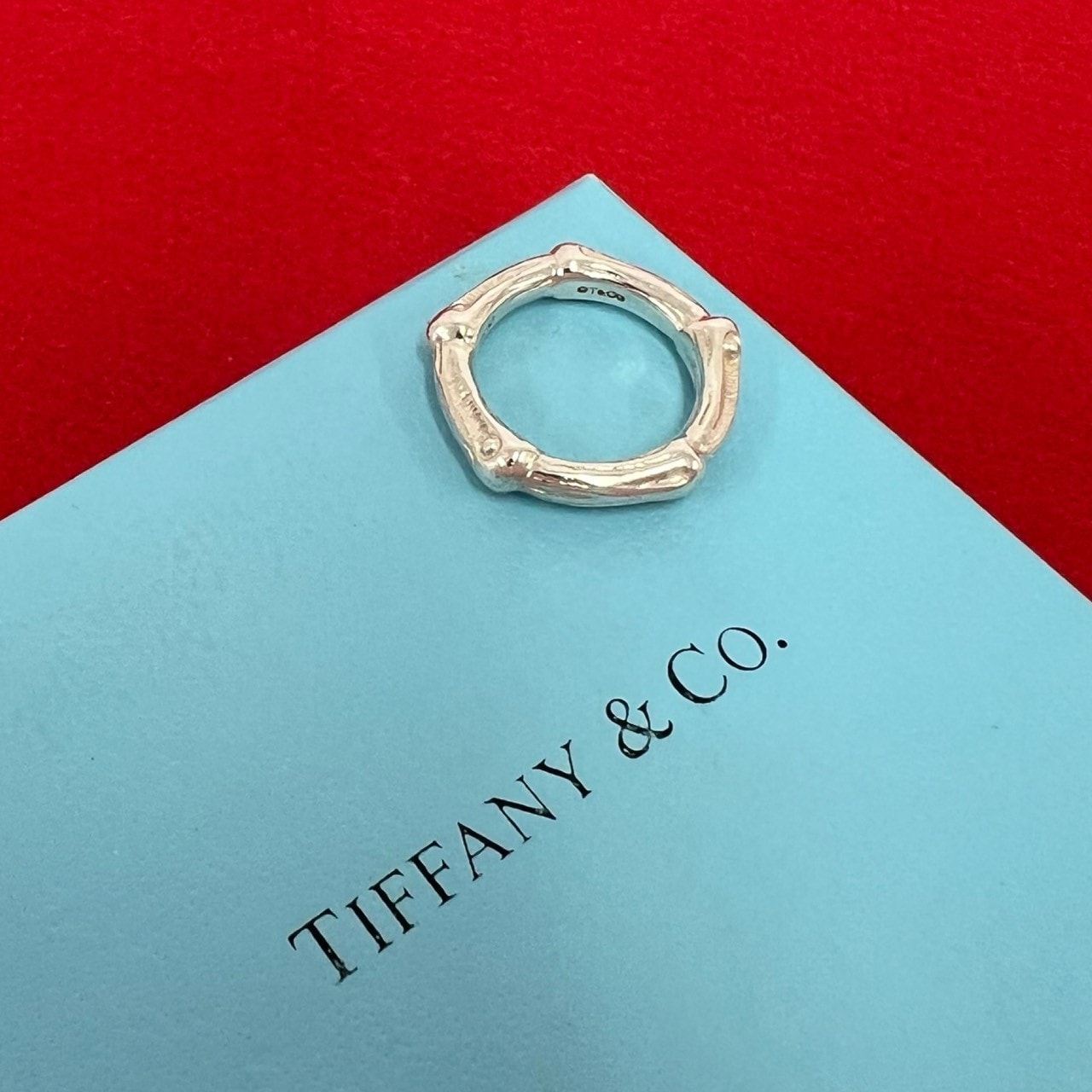 TIFFANY&Co. ティファニー バンブー リング シルバー925 リング・指輪 9号 シルバー
27087