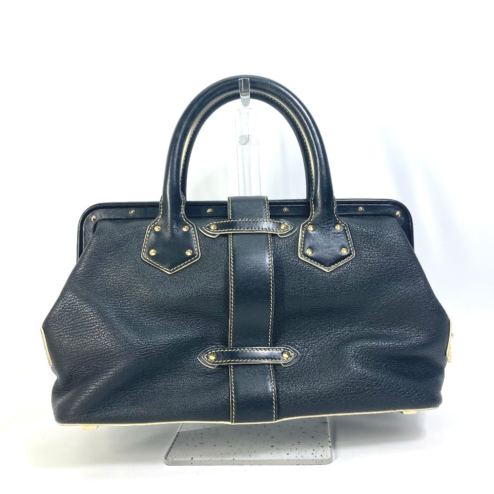 ルイヴィトン LOUIS VUITTON アンジェニューPM M91805 スハリ カバン ドクターバッグ ハンドバッグ スハリレザー ノワール ブラック