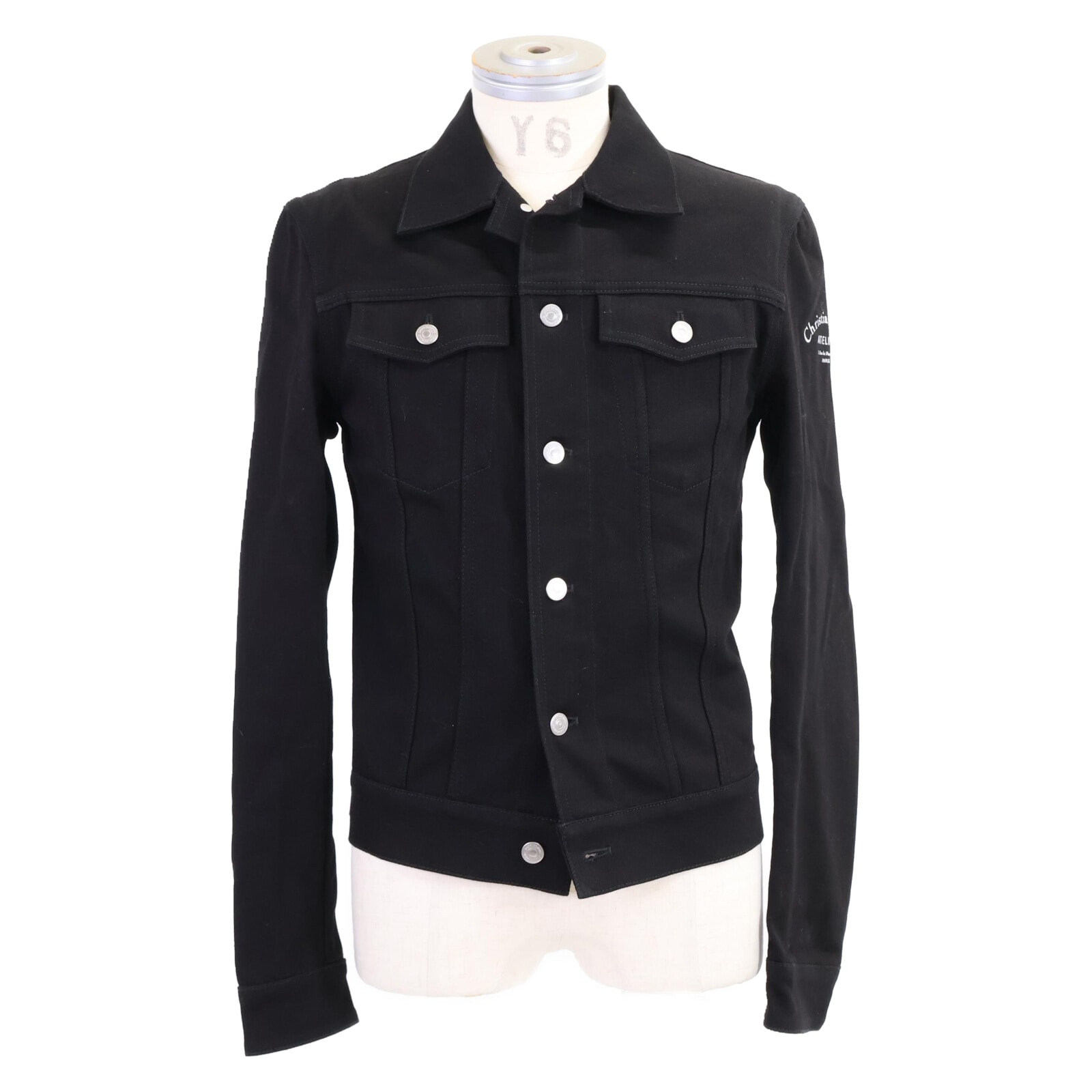 ディオールオム 【美品/国内正規】863C414I7293 ATELIER DENIM JACKET デニムジャケット 46