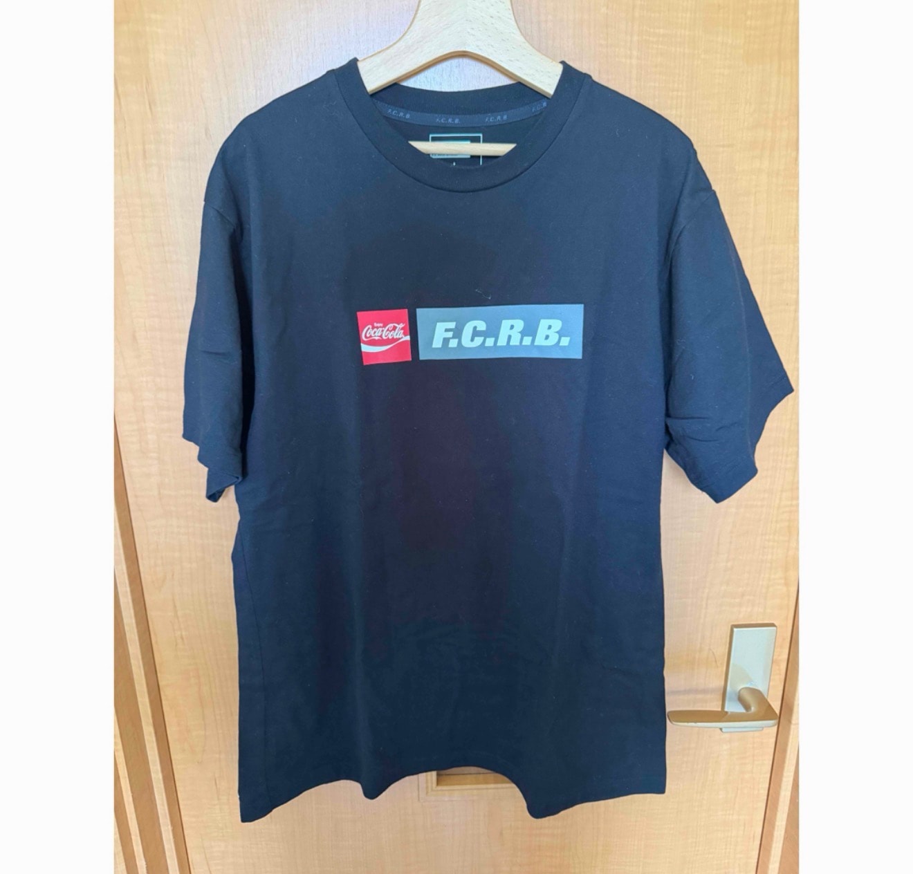 F.C.Real Bristol x Coca-Cola AD Banner Tee "Black"