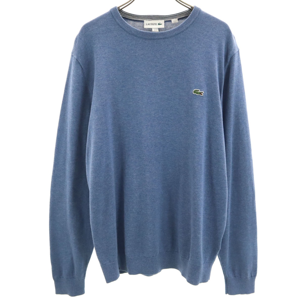 LACOSTE ラコステ 長袖 ニット M ブルー セーター
