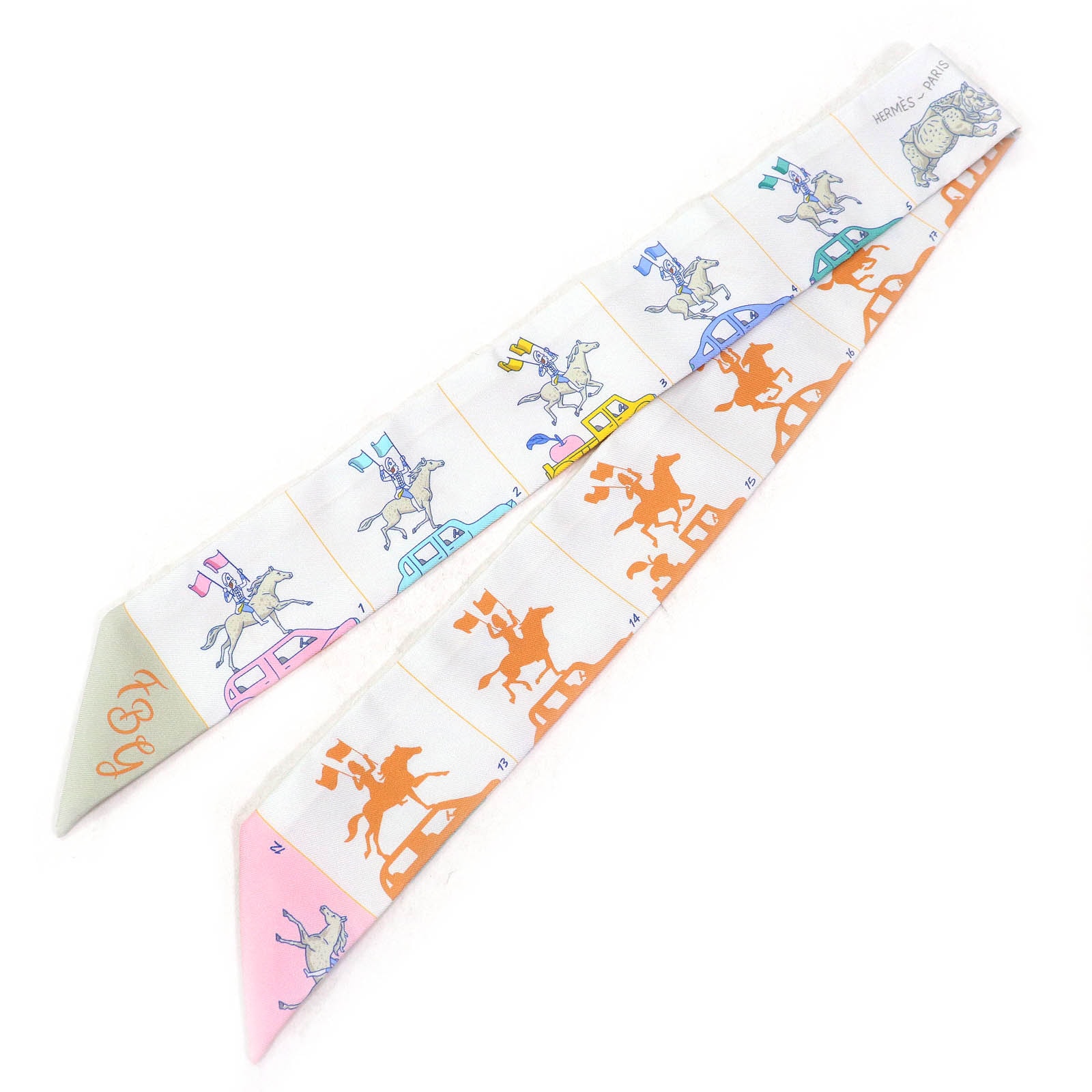 未使用品 エルメス
 スカーフ HERMES PARADE エルメスパラード レディース 064150S 07