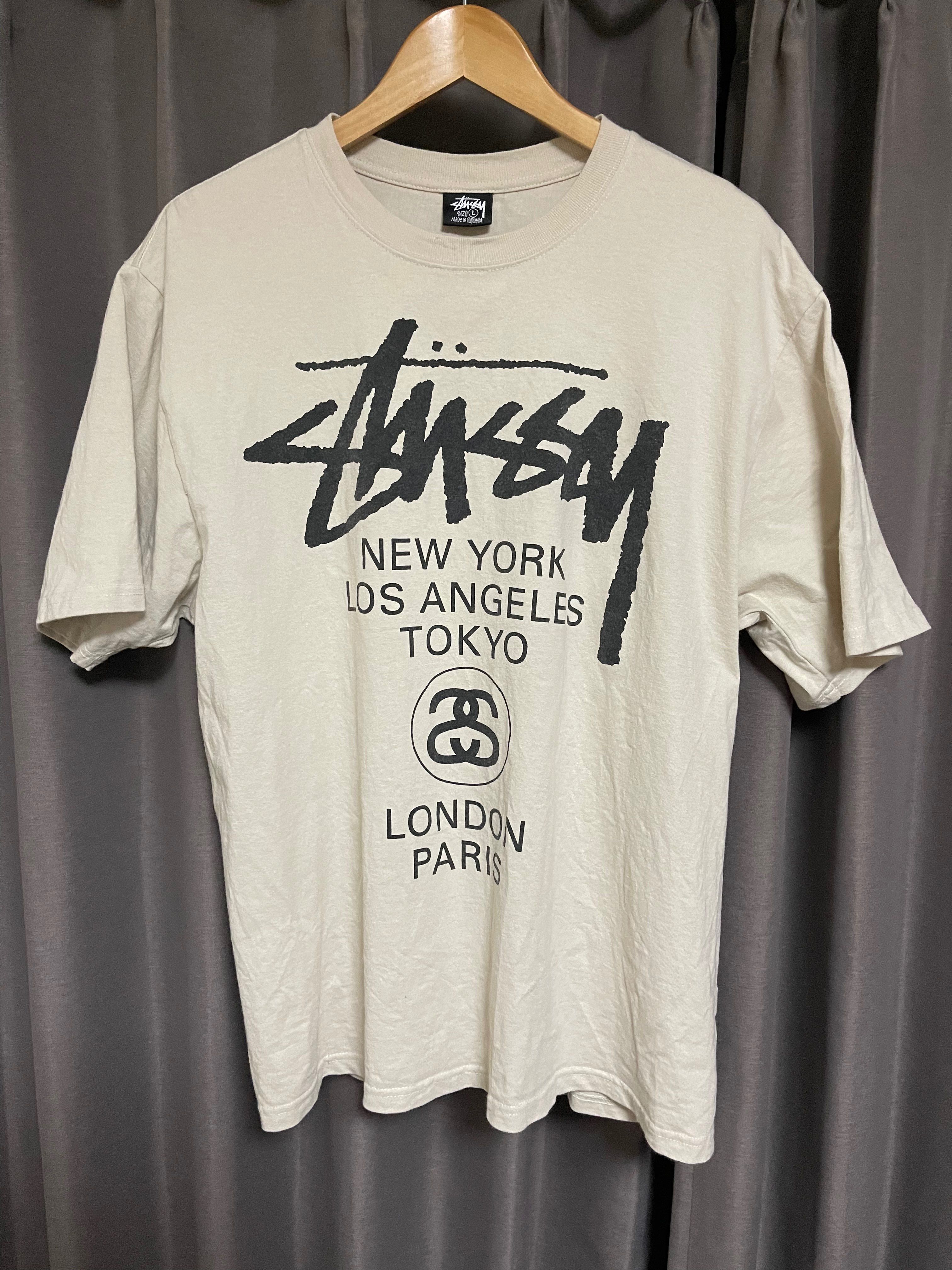 Stussy WORLD TOUR TEE "White"