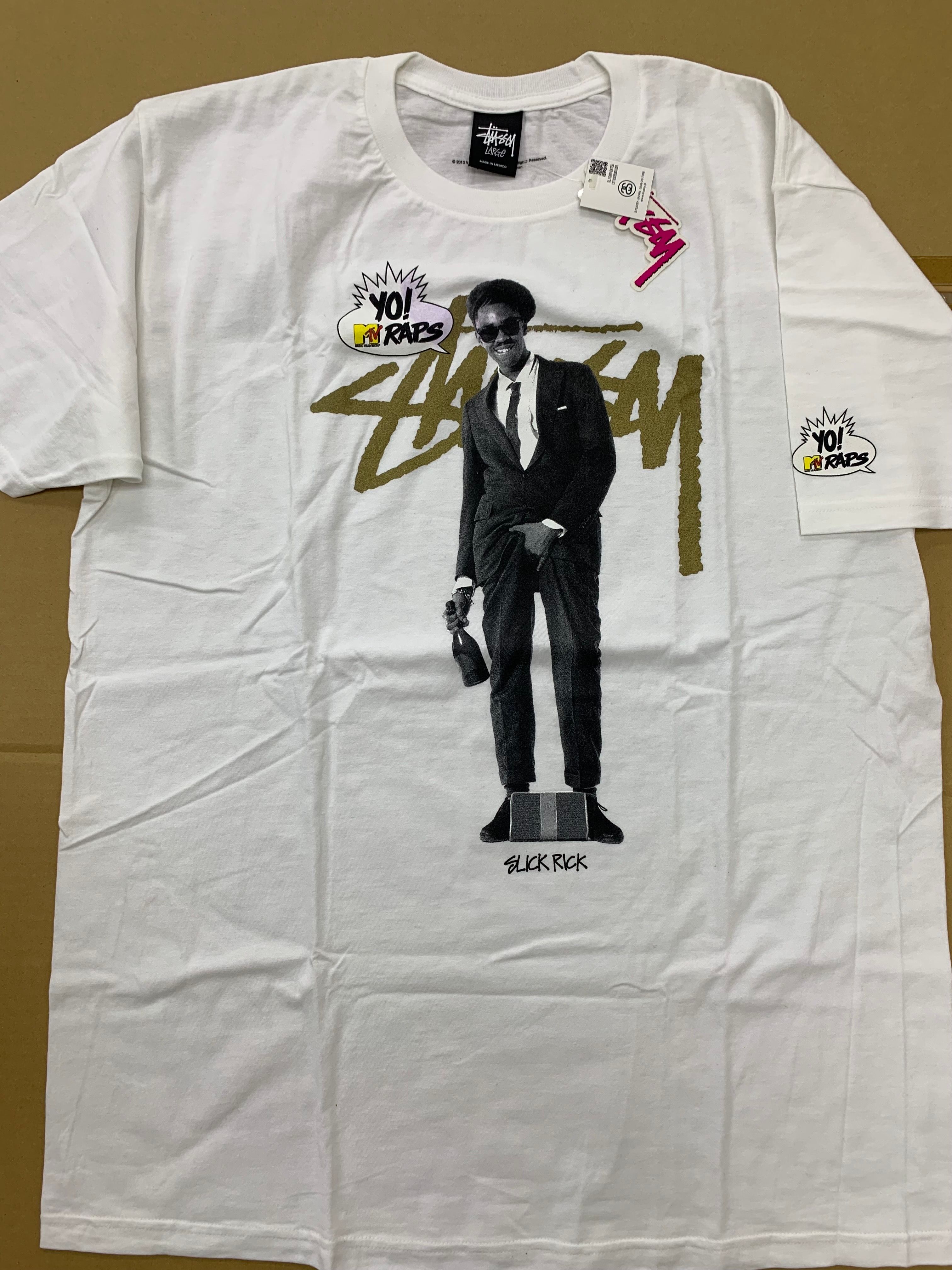 Stussy x Yo! MTV Raps Slick Rick "White"