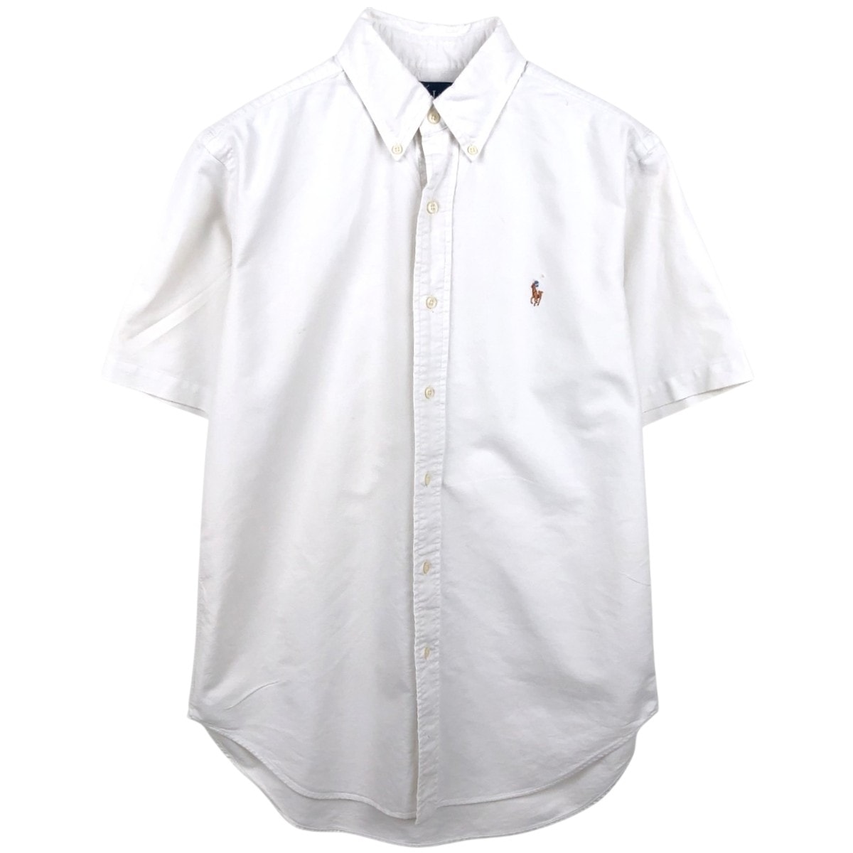 古着 ラルフローレン Ralph Lauren CLASSIC FIT クラシックフィット 半袖 ボタンダウンシャツ メンズS相当/eaa668676