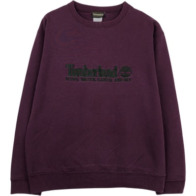 古着 90年代 ティンバーランド Timberland WHETHERGEAR ロゴスウェットシャツ トレーナー USA製 メンズL相当 ヴィンテージ/eaa633677