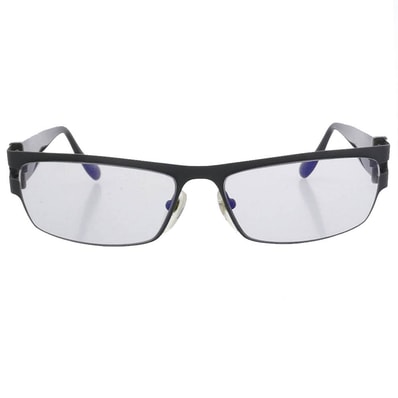 CHROME HEARTS クロムハーツ(原本無) メガネ FRUM サイドCHプラス 眼鏡 メガネ アイウェア フレーム:ブラック系 57□16-135【中古】