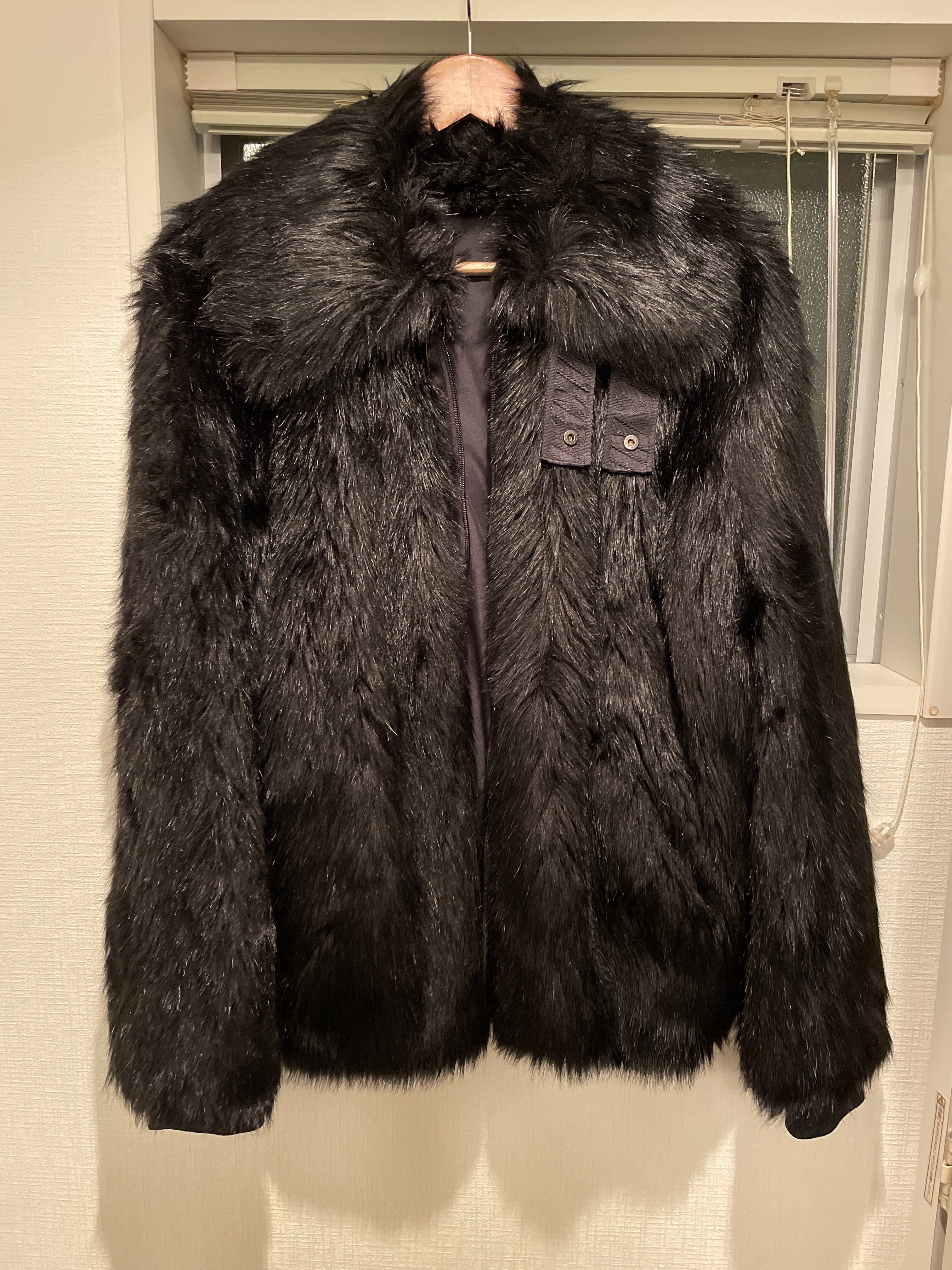 Nike x Ambush Women's Reversible Faux Fur Coat "Black"