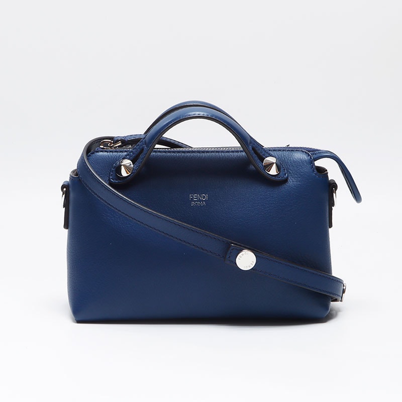 フェンディ FENDI バイ ザ ウェイ ミニ レザー ショルダーバッグ【中古】