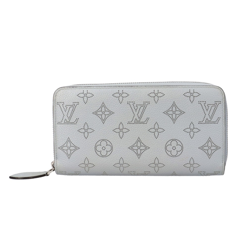 ルイヴィトン ジッピーウォレット マヒナ 長財布 モノグラムマヒナ M26940 レディース LOUIS VUITTON  中古