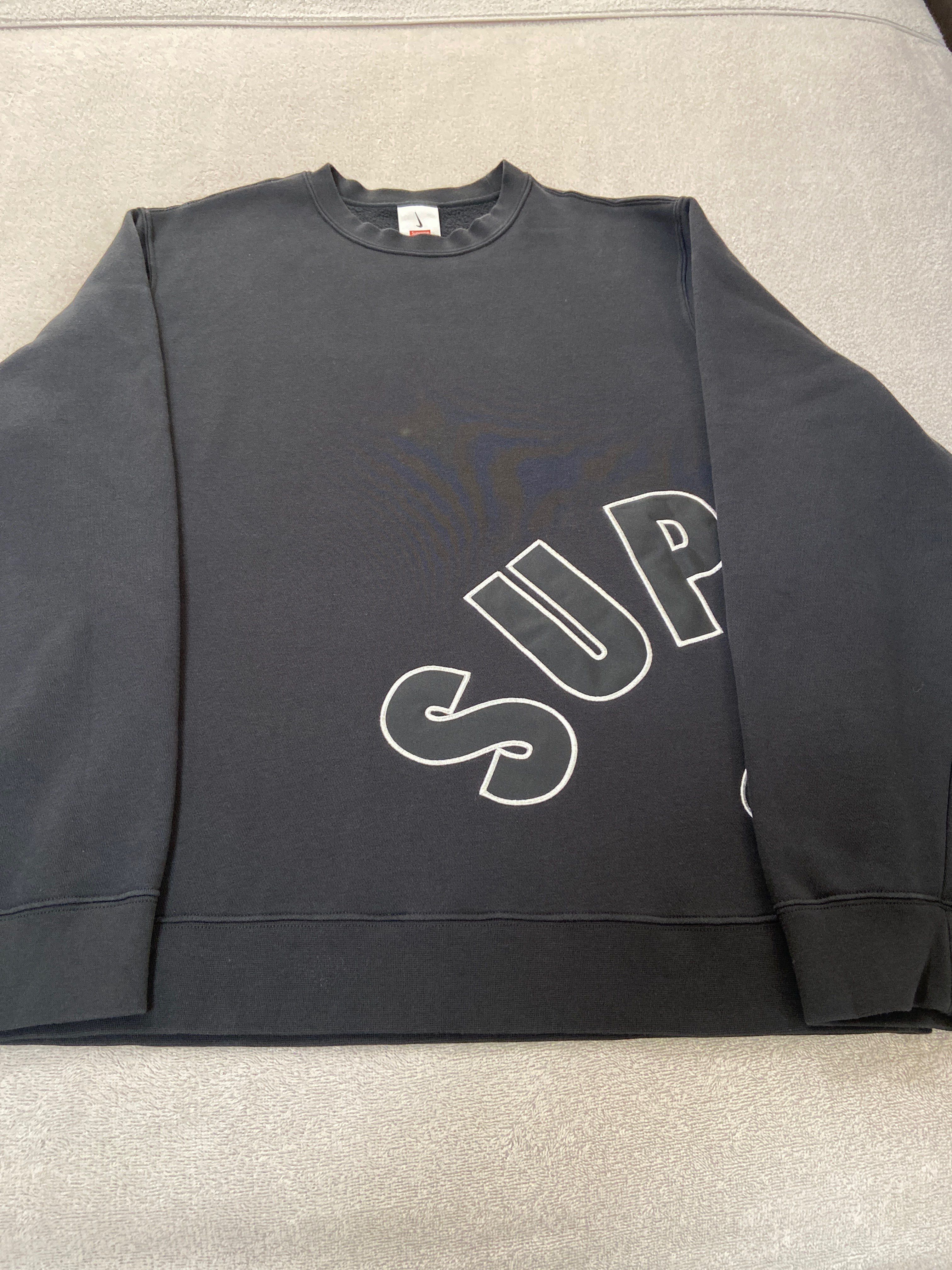 Supreme / Nike Arc Crewneck "Black"