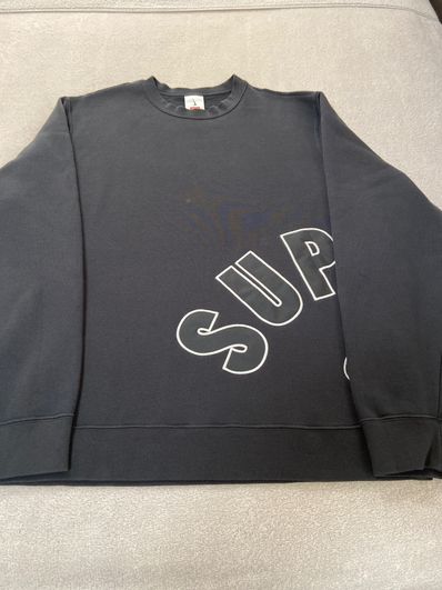 Supreme / Nike Arc Crewneck "Black"